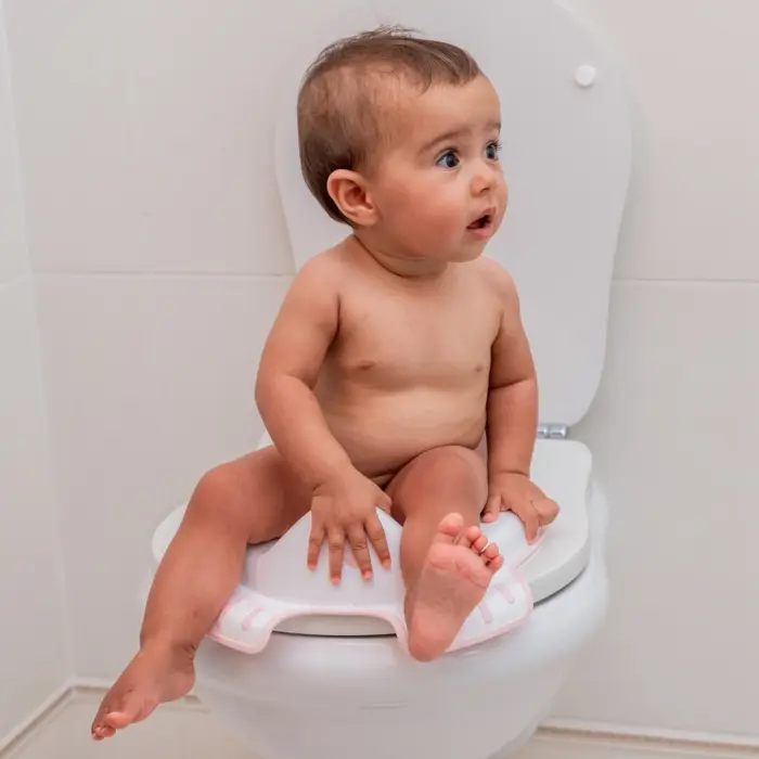 Kikka Boo Адаптер за WC шолја Hippo со анатомска форма, син – слика 3