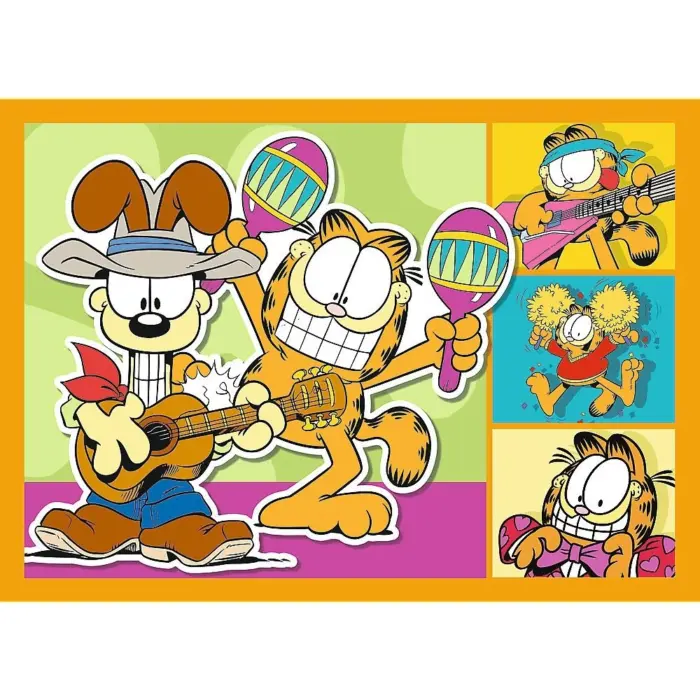 Trefl Garfield loves lasagne 4-in-1 puzzle, 35, 48, 54 and 70 pieces – image 3