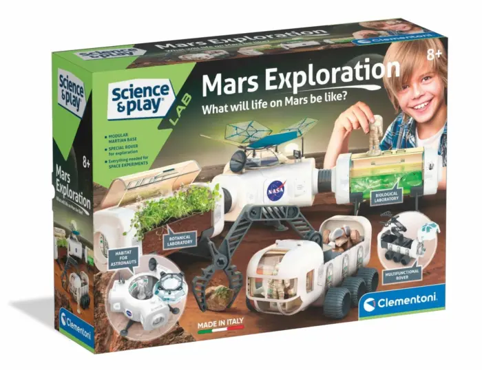 Clementoni Научен сет Science & Play NASA Mars Exploration, вселенска станица – слика 2