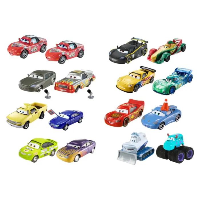 Makina lodër Disney Cars 2 në 1 (asortiment)