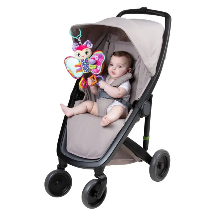 Playgro Lodër aktivitetesh për karrocë flutur Blossom me pasqyrë – foto 3