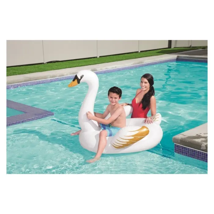 ak-41123-1 Lodër e fryrë për t'u hipur Bestway Mjellmë, 122 x 122 cm
