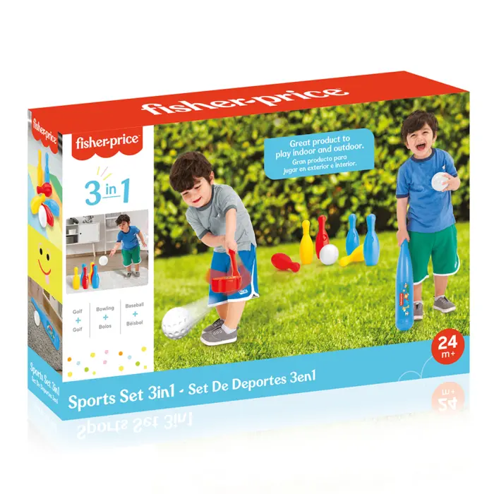 SET SPORTIV (BEJSBOLL) 3 NË 1 DOLU