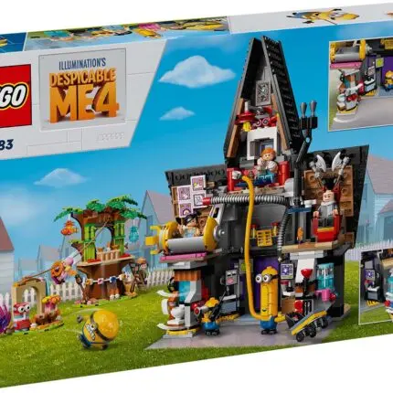 LEGO® Despicable Me 4 – The Minions and Gru’s Family Mansion (75583)