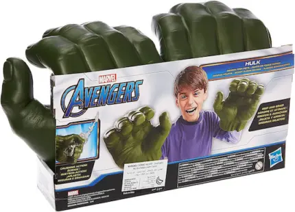 Marvel Avengers Gamma Grip Hulk Fists – super-powerful Hulk glove play!