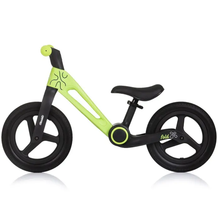 Chipolino Склоплив балансен велосипед Fold X, 12 инчи, зелен – слика 2