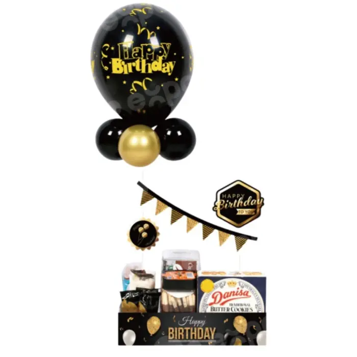 Expoon Dessert Box Party dessert table decoration balloon set