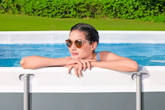 Bestway metal frame pool, 282 x 196 x 84 cm