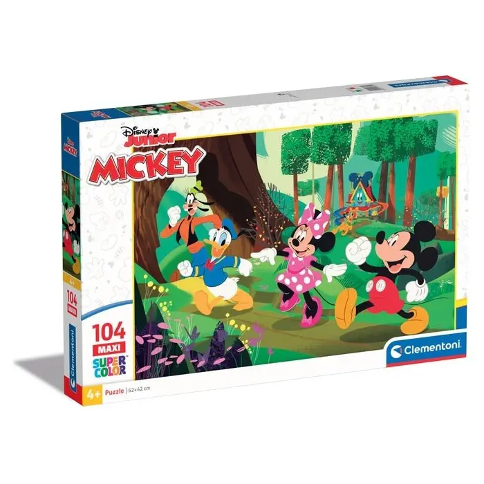 Clementoni Supercolor Disney Mickey and Friends Maxi puzzle, 104 pieces – image 2
