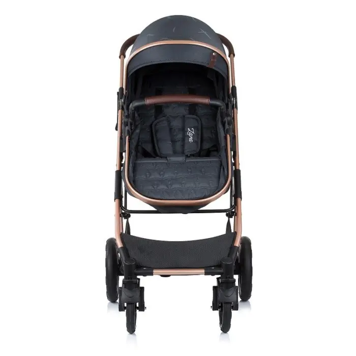 Karrocë kombinuese CHIPOLINO Zara 2 në 1, deri në 22 kg, antracit, KKZAT02201AN