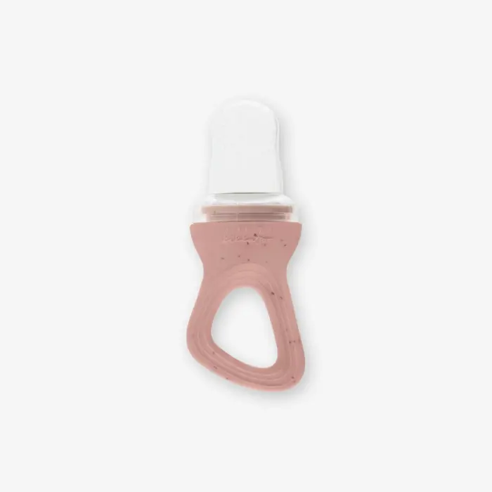 Kikka Boo Silicone fruit pacifier Platinum Silicone, Blush (pink)