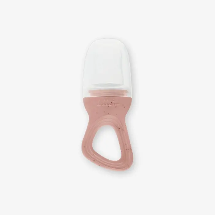 Kikka Boo Silicone fruit pacifier Platinum Silicone, Blush (pink)