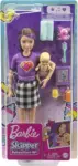 Barbie Skipper Babysitters Inc. kukull dhe set aksesorësh – brune, bebe dhe 4 aksesorë