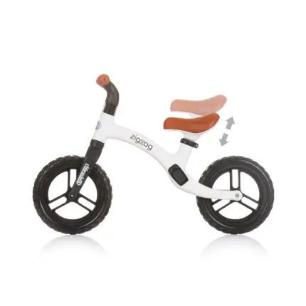 Balance bike Zig Zag – black and white