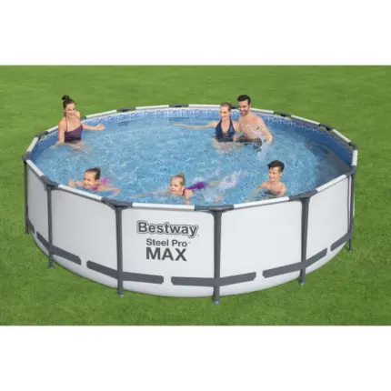Steel Pro MAX 14′ x 42/4.27m x 1.07m Round Pool Set