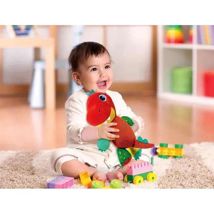 Clementoni Baby My Little Dino interactive plush dinosaur – image 4