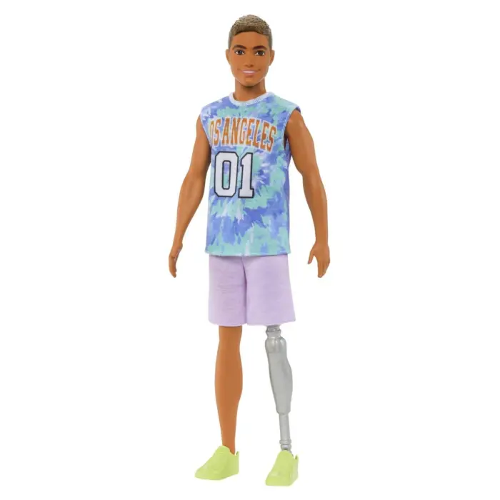 Barbie Кукла Ken Fashionistas со протеза, tie-dye дрес Barbie Кукла Ken Fashionistas со протеза, tie-dye дрес