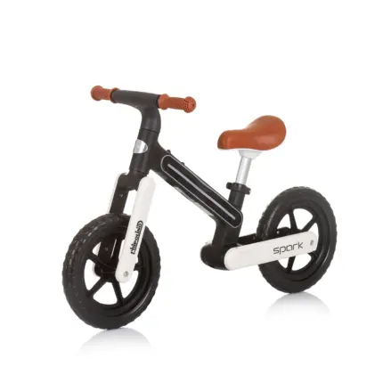 Balance bike Spark – black and white