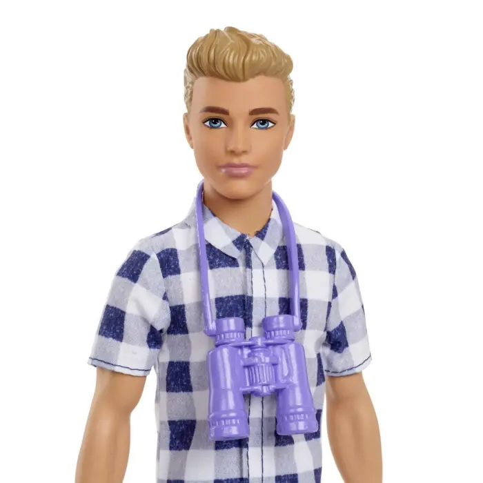 Barbie Кукла Ken за кампување, со ладилник и додатоци – слика 4