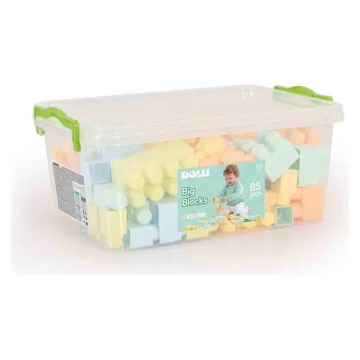 DOLU large blocks in a chest, 85 pieces, 5213