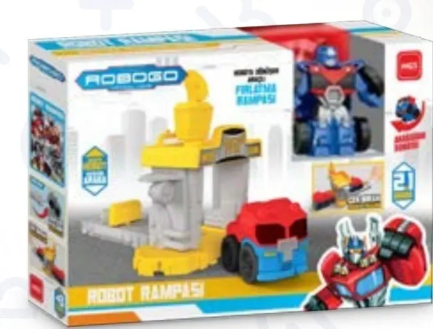 MGS Rampë lëshimi Robogo me makinë që shndërrohet në robot – foto 2