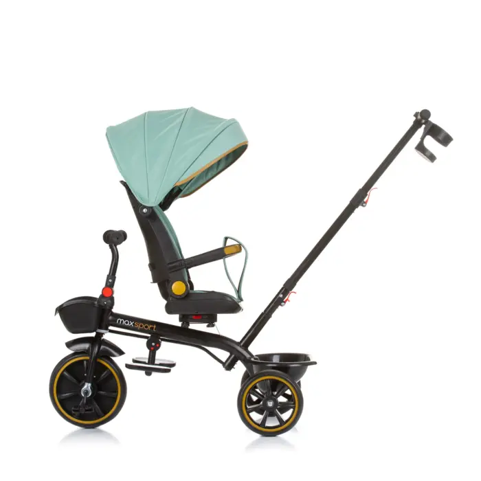 Tricycle with Canopy - Max Sport Green