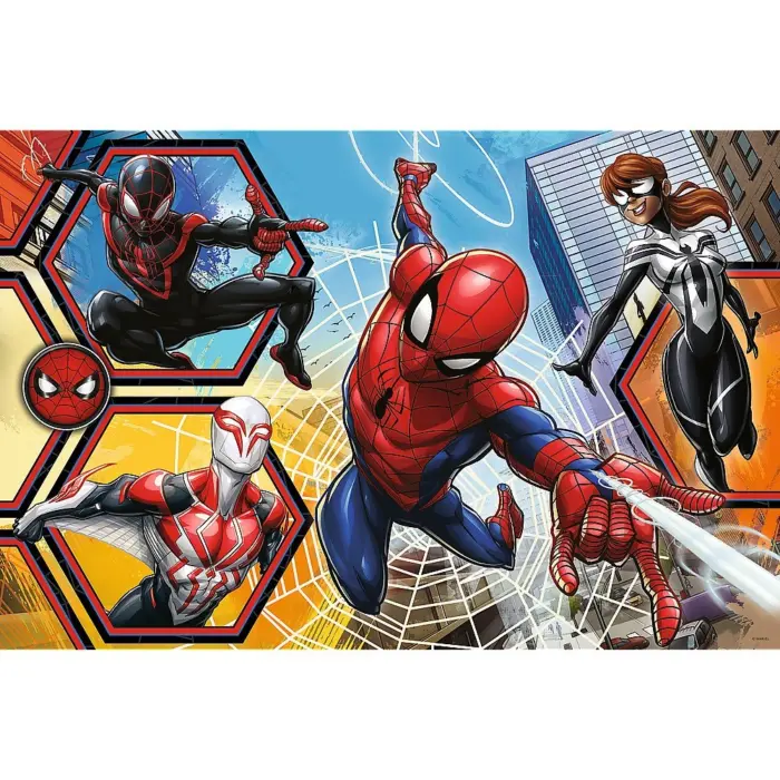 Trefl Primo Двострана сложувалка Super Maxi Spider-Man, 24 парчиња – слика 2