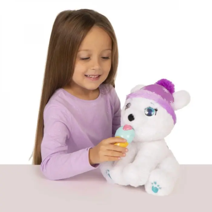 IMC Toys Интерактивно плишано поларно мече Artie со додатоци – слика 3