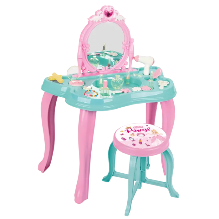 Vanity Mirror Table Set