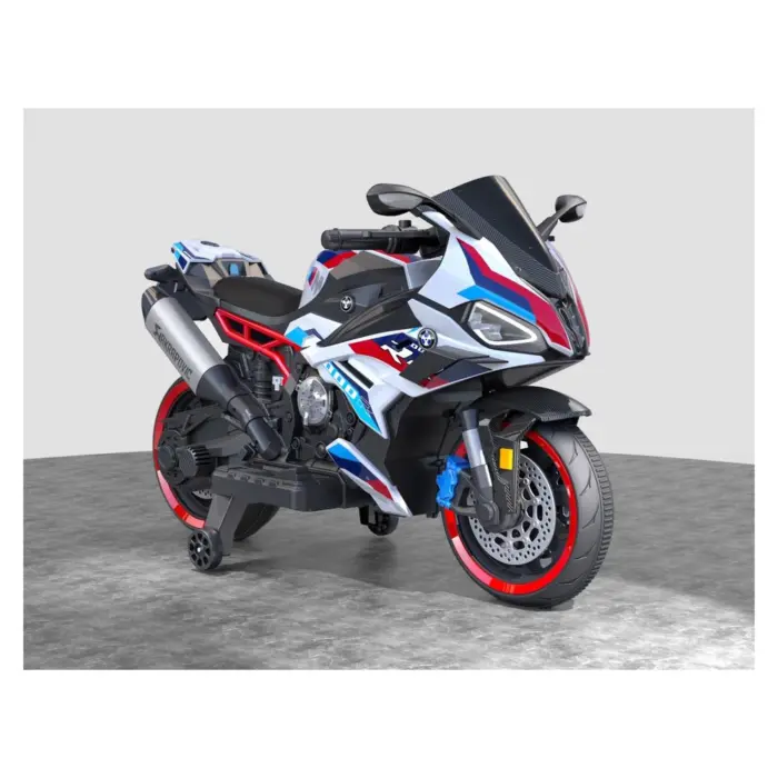 ak-t0098-1 Children's battery-powered motorcycle BMW M1000RR 12V with foam wheels