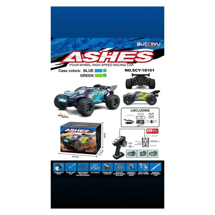 1:18 Remote Control Off-Road Car