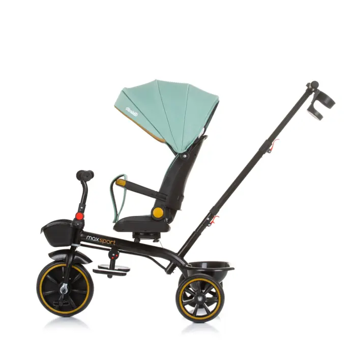 Tricycle with Canopy - Max Sport Green