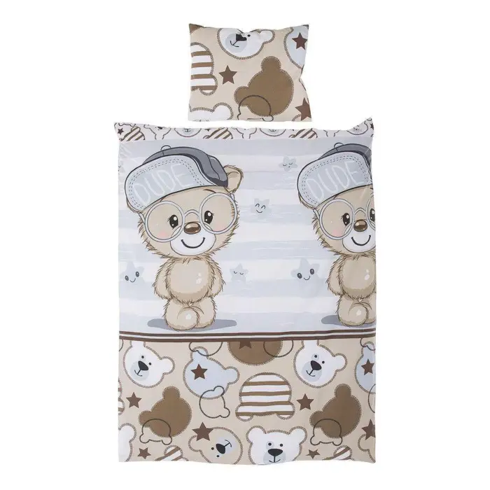 Chipolino Beige Bear постелнина