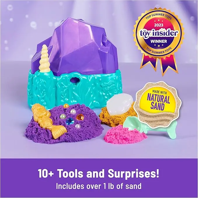 Kinetic Sand Mermaid Crystal set – Kinetic sand with surprises