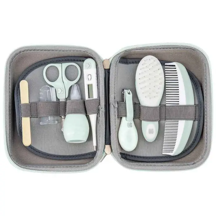 Kikka Boo Baby care set in a pouch, 8 pieces, mint Kikka Boo Baby care set in a pouch, 8 pieces, mint