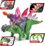 Interactive Stegosaurus with armor and movement