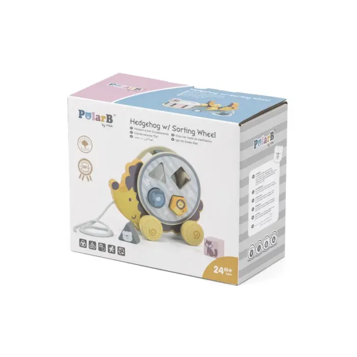 PolarB – Hedgehog with Sorting Wheel 44025