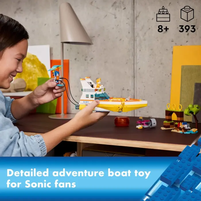 LEGO® Sonic the Hedgehog – Varka e aventurave e Tails (76997)
