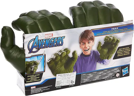Marvel Avengers Gamma Grip Hulk Fists – super-powerful Hulk glove play!