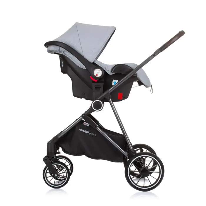 Karrocë për bebe AURA- Ash/Grey