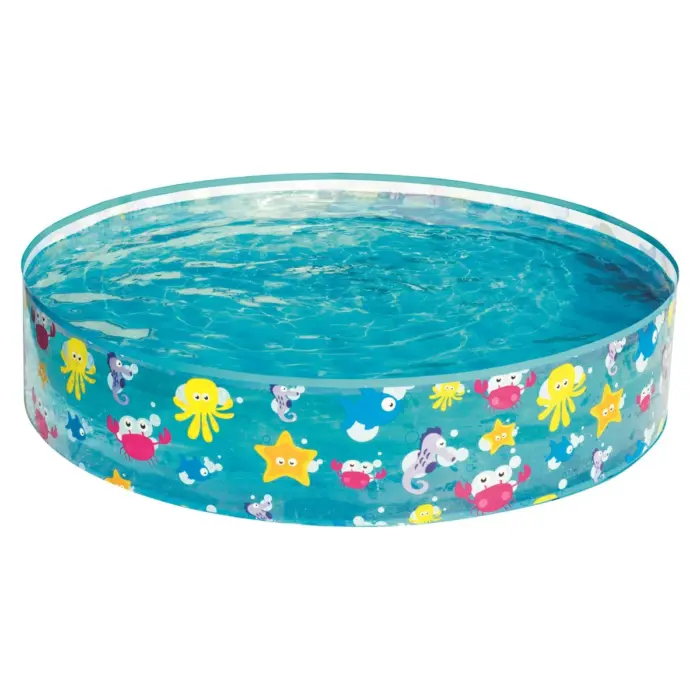Bestway Pishinë për fëmijë Fill ‘n Fun me motive detare, Ø122 x 25 cm