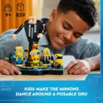 LEGO® Despicable Me 4 – Gru and the Minions made of bricks (75582)