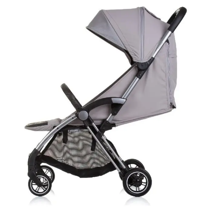 Karrocë verore CHIPOLINO Illusion, 8,5 kg, gri re, LKILU0253CL