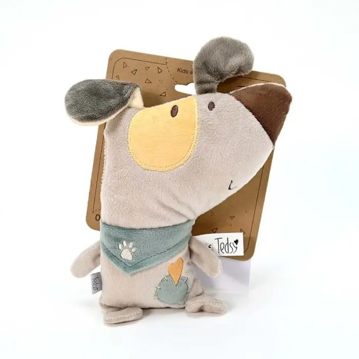 Amek Бебешка мека играчка кученце од линијата Tedsy, 24 cm