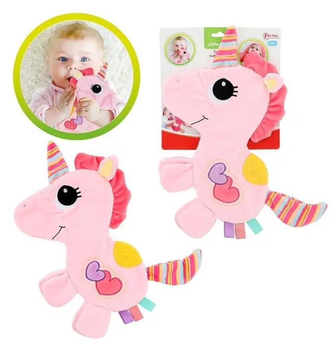 Toi-Toys Ќебенце за гушкање еднорог Little Stars, со шушкав звук