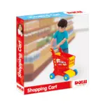 Karrocë supermarketi në kuti