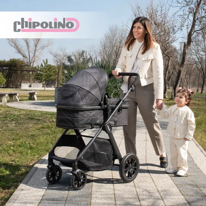 Karrocë për bebe Harmony- Flamingo