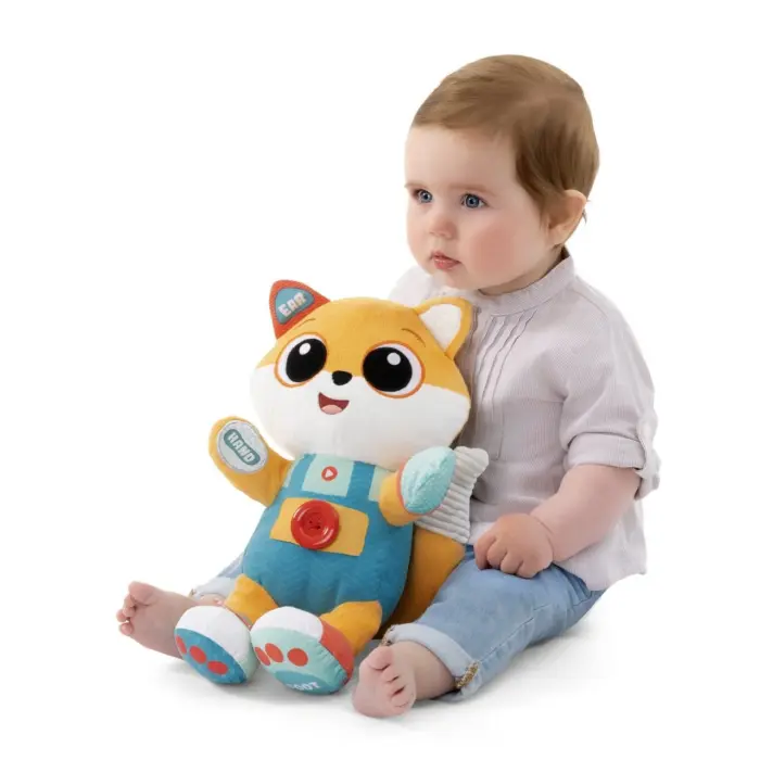 Chicco Интерактивна лисица ABC Foxy, двојазична италијански-англиски
