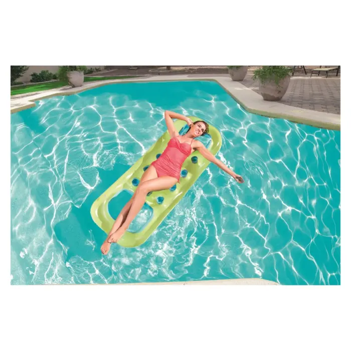Bestway Душек на дување со отвор за нозе Open Pool Float, 185 x 74 cm