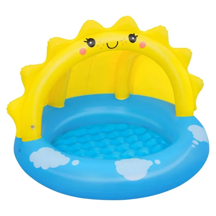 Bestway Pishinë për fëmijë Sunny Days me tendë, 101 x 97 x 71 cm